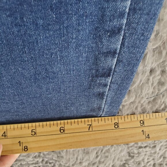 Allison Daley Jeans Woman 20WR Blue Pull-On Elastic Waist Stretch Denim - Picture 7 of 8